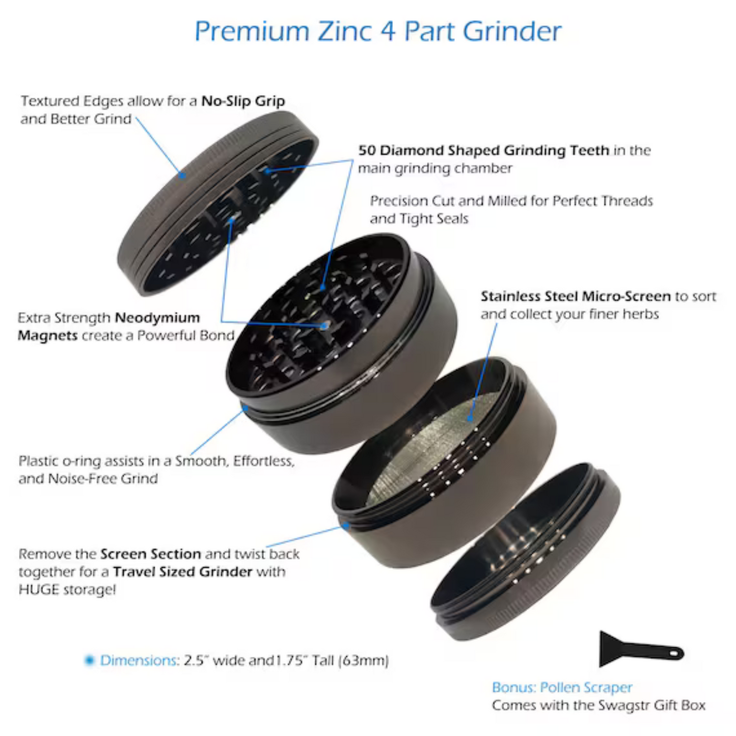 The CBDBRO™ Grinder